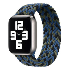 Elastic Single Loop Woven Nylon Apple Watch Band