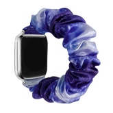 Tie-dye rainbow hairband elastic Apple Watch strap
