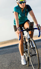 Motorcycle, mountain bike and bicycle special protective shock-absorbing mobile phone holder