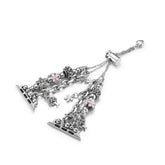 iWatch Pearl Edelstahl-Metallarmband, verstellbares Apple Watch-Armband