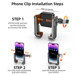 Noxe semi-enclosed motorcycle bicycle mobile phone holder semi-enclosed navigation cycling bicycle fixed mobile phone holder