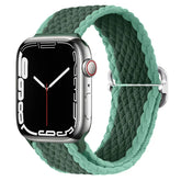 iWatch gewebtes Armband, verstellbar, Apple Watch Nylon gewebtes Armband Gradientenserie