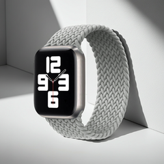 Elastic Single Loop Woven Nylon Apple Watch Band