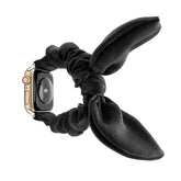 einfarbiges Schleifenarmband für Apple Watch