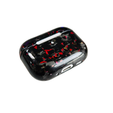 Forged Carbon Fiber red AirPods Case