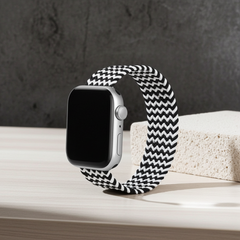 Elastic Single Loop Woven Nylon Apple Watch Band