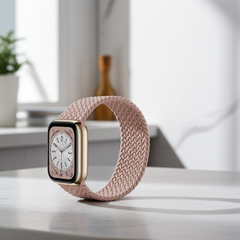 Elastic Single Loop Woven Nylon Apple Watch Band