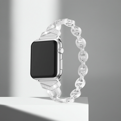 VO diamond-encrusted Apple Watch band