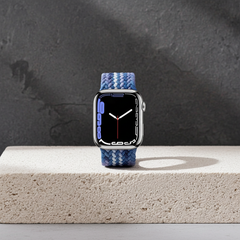Elastic Single Loop Woven Nylon Apple Watch Band