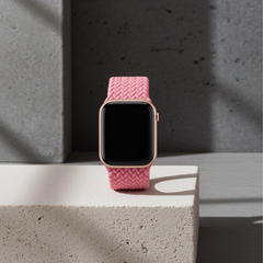 Elastic Single Loop Woven Nylon Apple Watch Band