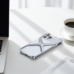 Apple iPhone Metal Hollow Shockproof Phone Case