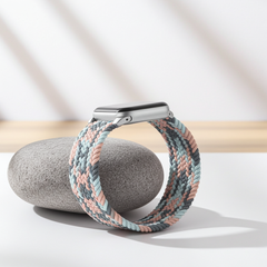 Elastic Single Loop Woven Nylon Apple Watch Band