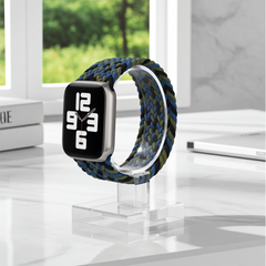 Elastic Single Loop Woven Nylon Apple Watch Band