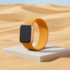 Elastic Single Loop Woven Nylon Apple Watch Band