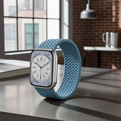 Elastic Single Loop Woven Nylon Apple Watch Band