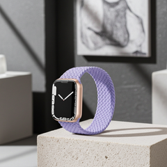 Elastic Single Loop Woven Nylon Apple Watch Band