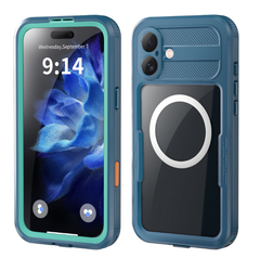 Apple iPhone 16 phone case, full-coverage protective case with drop, water, dust, and snow resistance