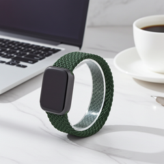 Elastic Single Loop Woven Nylon Apple Watch Band