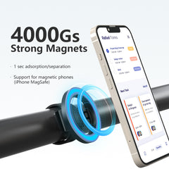 Noxe Magsafe Magnethalterung für Einkaufswagen, Fitnessgurt, tragbarer magnetischer Handyhalter für den Arm