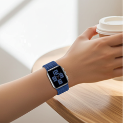 Elastic Single Loop Woven Nylon Apple Watch Band