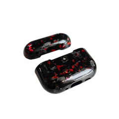 Forged Carbon Fiber red AirPods Case