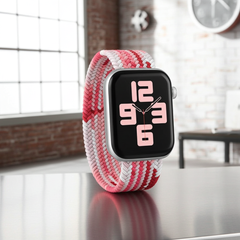 Elastic Single Loop Woven Nylon Apple Watch Band