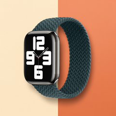 Elastic Single Loop Woven Nylon Apple Watch Band
