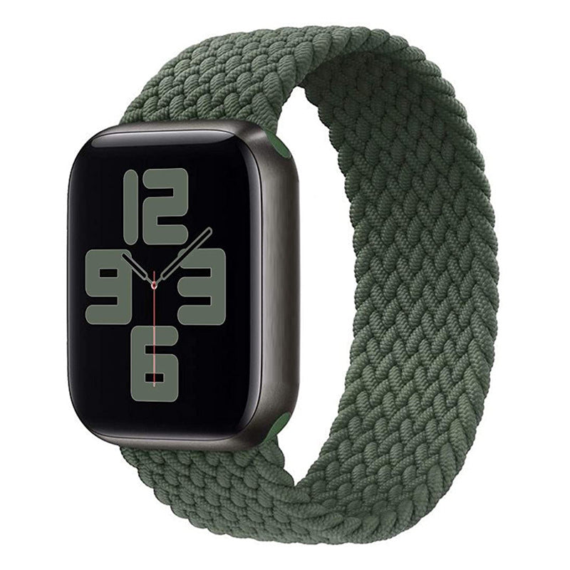 Elastic Single Loop Woven Nylon Apple Watch Band