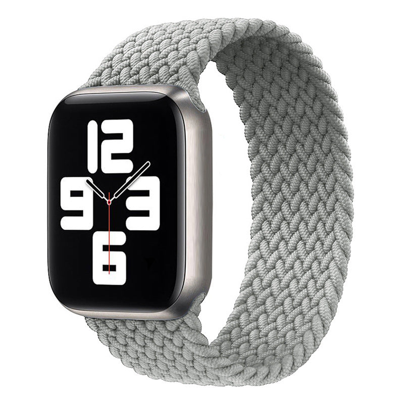 Elastic Single Loop Woven Nylon Apple Watch Band