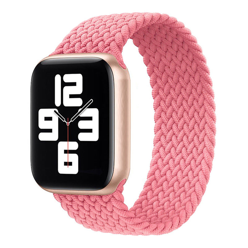 Elastic Single Loop Woven Nylon Apple Watch Band