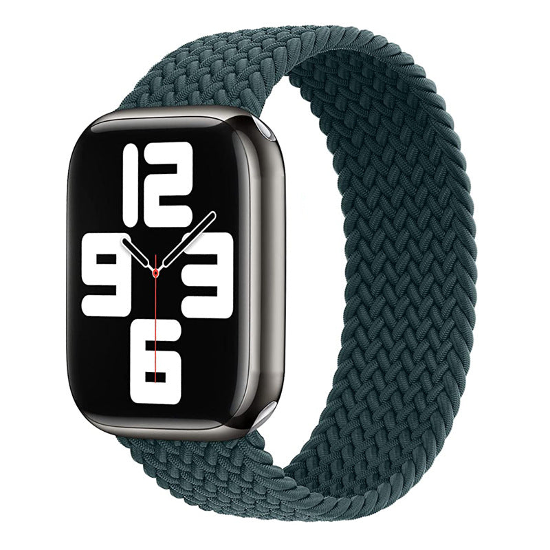 Elastic Single Loop Woven Nylon Apple Watch Band