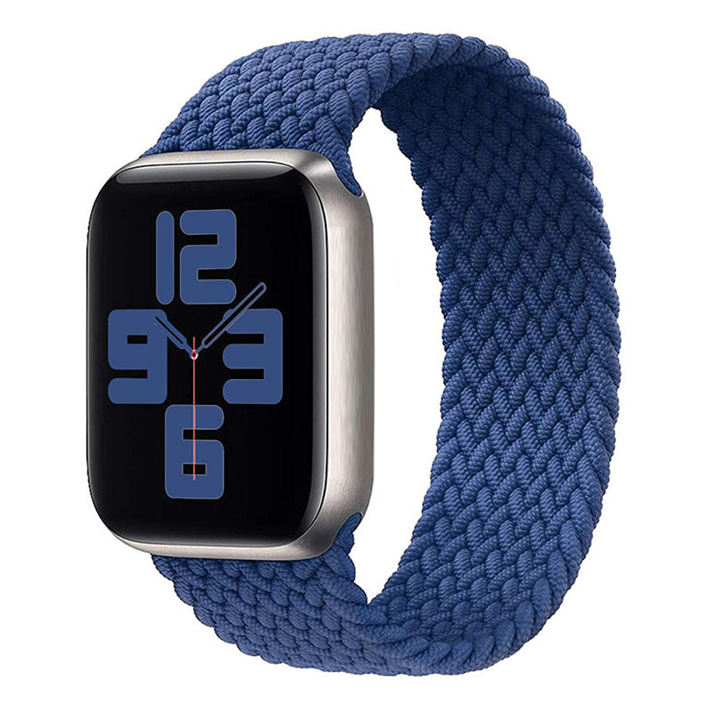 Elastic Single Loop Woven Nylon Apple Watch Band