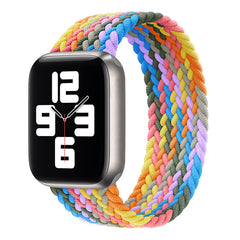 Elastisches, einlagiges, gewebtes Nylonarmband für die Apple Watch