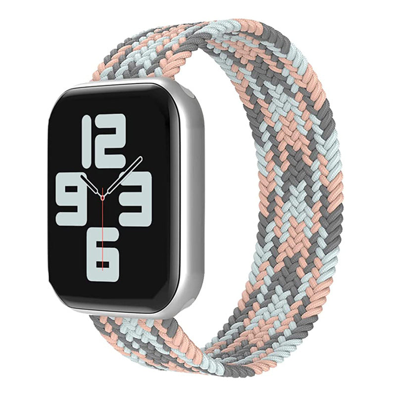 Elastic Single Loop Woven Nylon Apple Watch Band