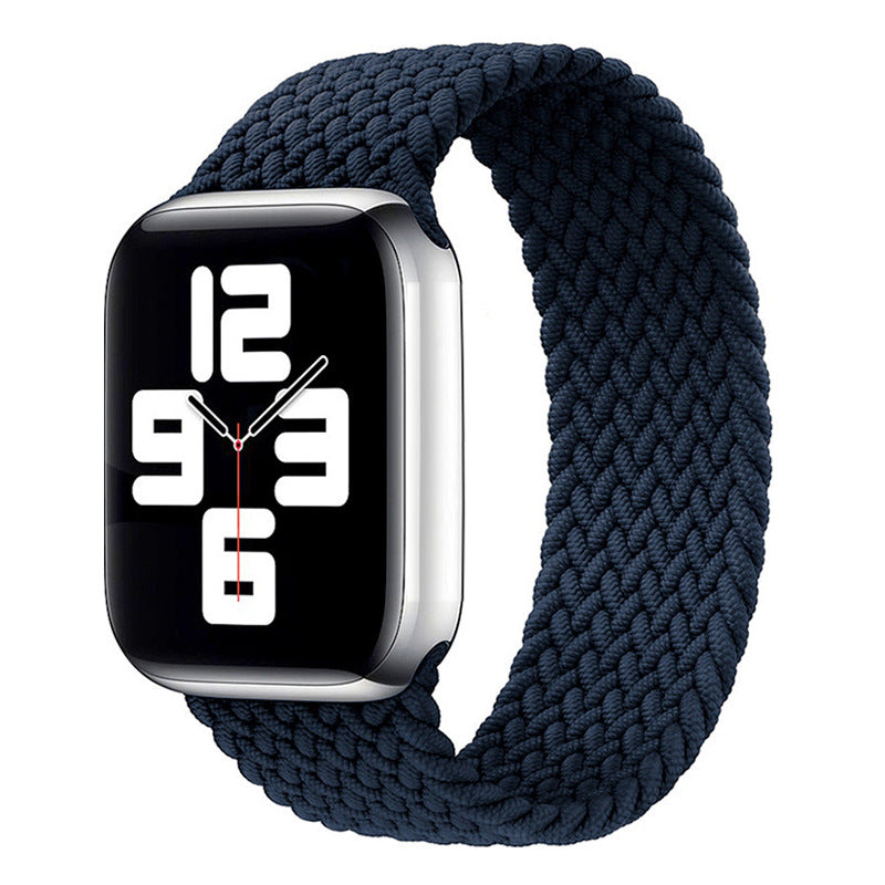Elastic Single Loop Woven Nylon Apple Watch Band