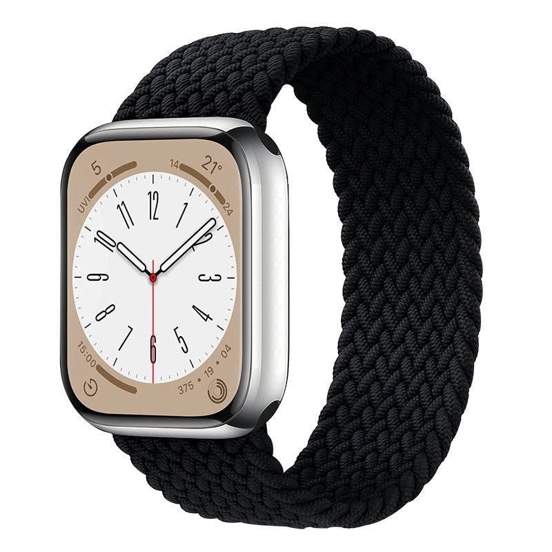 Elastic Single Loop Woven Nylon Apple Watch Band