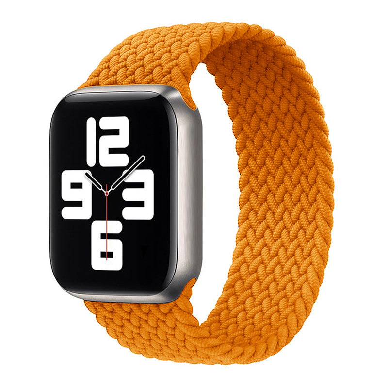 Elastic Single Loop Woven Nylon Apple Watch Band