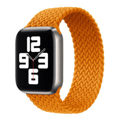 Elastic Single Loop Woven Nylon Apple Watch Band