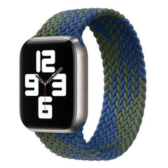 Elastisches, einlagiges, gewebtes Nylonarmband für die Apple Watch