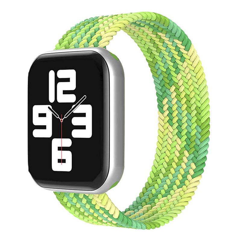Elastisches, einlagiges, gewebtes Nylonarmband für die Apple Watch