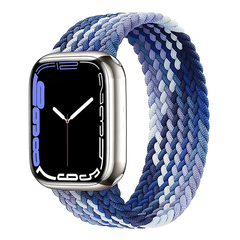 Elastic Single Loop Woven Nylon Apple Watch Band