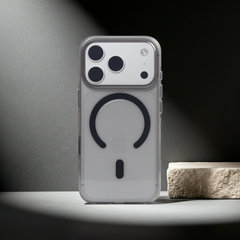 Apple 17 Pro & Full Series Magnetic AI Button Anti-Yellowing Protective Case