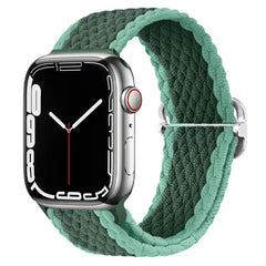 iwatch woven strap adjustable Apple Watch nylon woven band gradient series