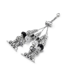 iwatch pearl stainless steel metal strap adjustable Apple Watch band