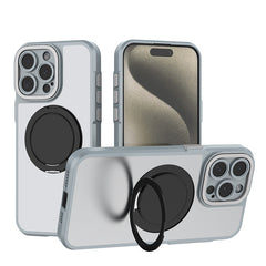 Apple iPhone16 rotating fulcrum shell bracket mobile phone case iphone15ProMax magnetic protective cover anti-fall