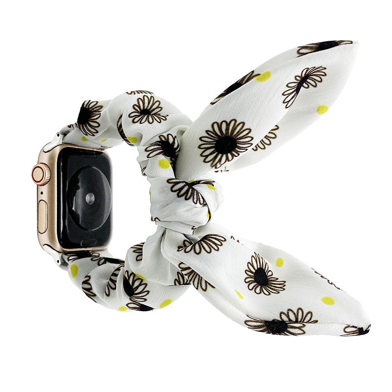 Floral Bow Apple Watch Strap
