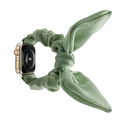 Solid color bowknot Apple Watch strap