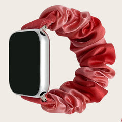 Tie-dye rainbow hairband elastic Apple Watch strap