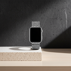 Elastic Single Loop Woven Nylon Apple Watch Band