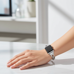 VO diamond-encrusted Apple Watch band
